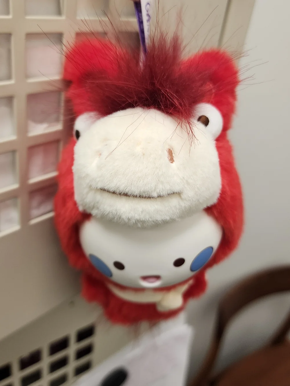 GANSO Red Horse Zodiac Plush Keychain
